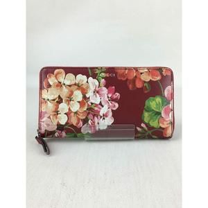 Auth Gucci Gg Blooms Purse Case Lether #72214G35B